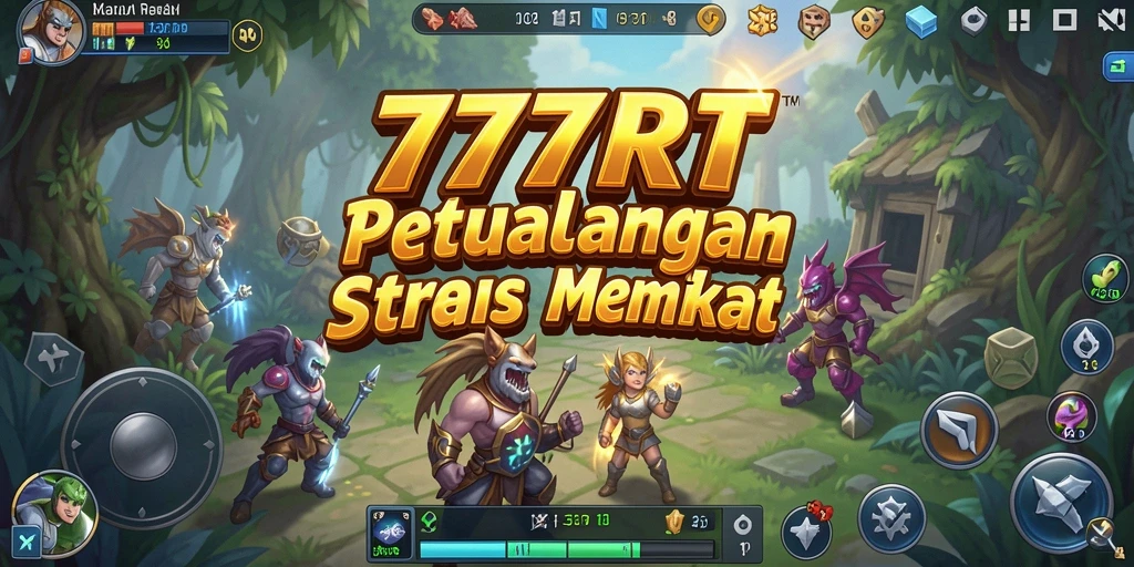 Tampilan gameplay yang strategis dan mendebarkan di 777RT.