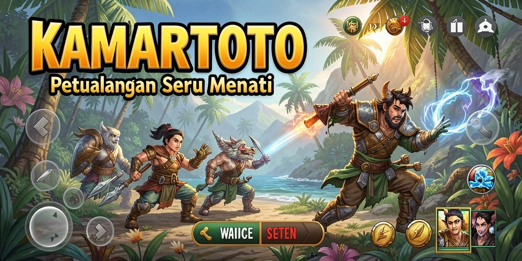 Gameplay KAMARTOTO yang menegangkan dan penuh petualangan.
