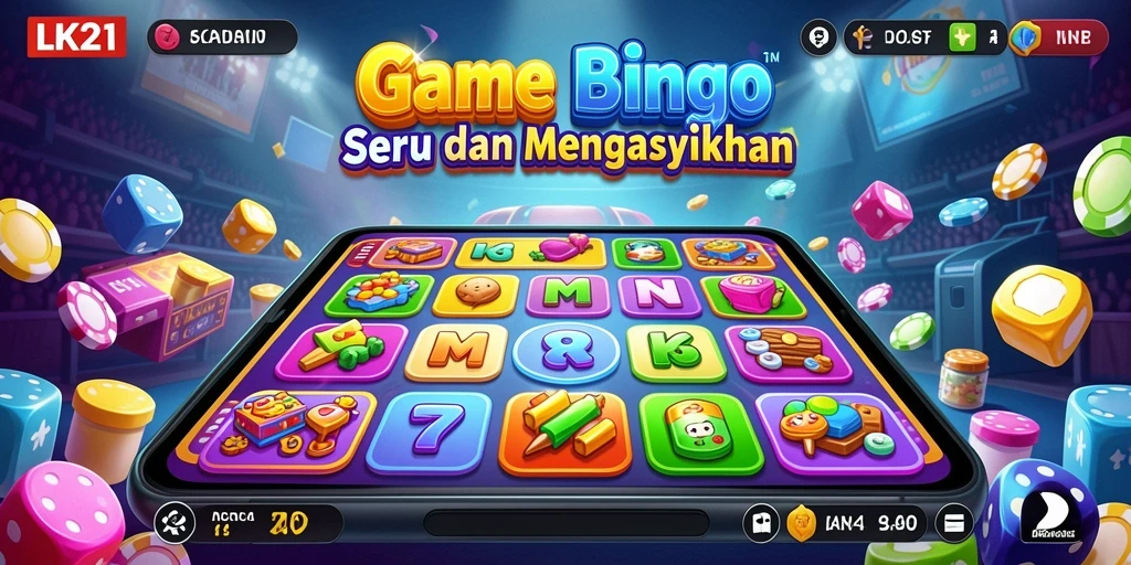 Screenshot LK21 menampilkan gameplay Bingo yang seru dan interaktif.