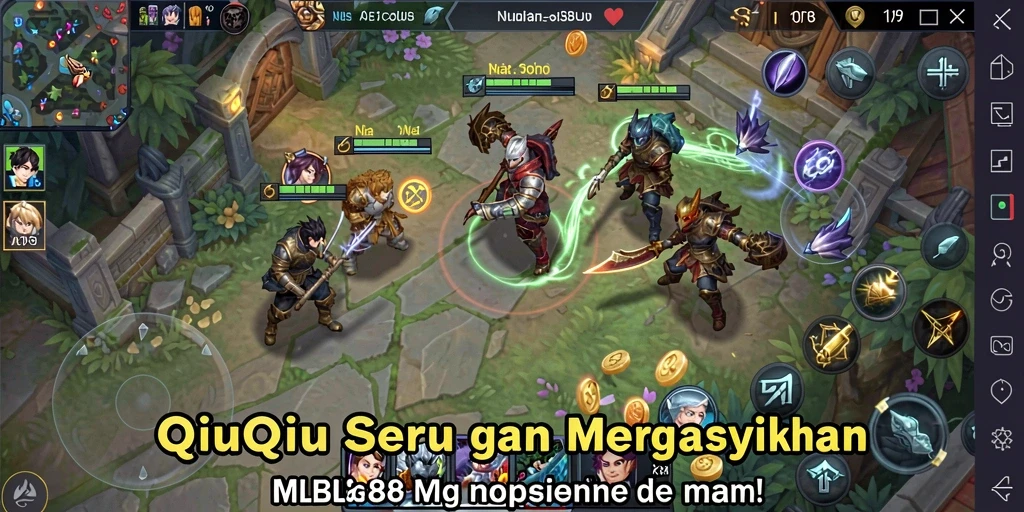 Tampilan gameplay seru dari MLBB8 yang menggugah semangat.