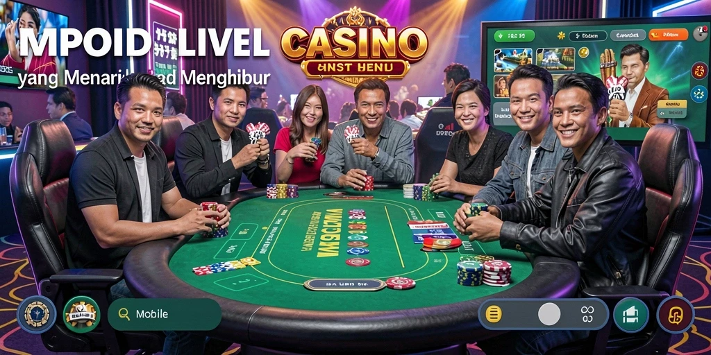 Screenshot MPOID menampilkan gameplay Live Casino yang seru dan mengasyikkan.