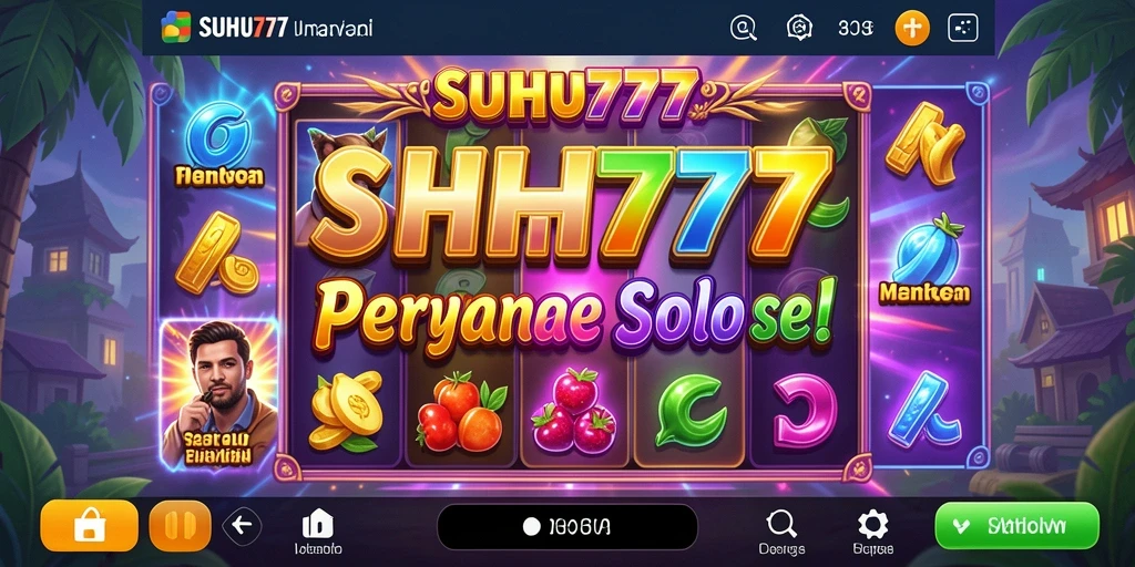 Gameplay seru dari SUHU777 yang menampilkan mesin Slot menarik.