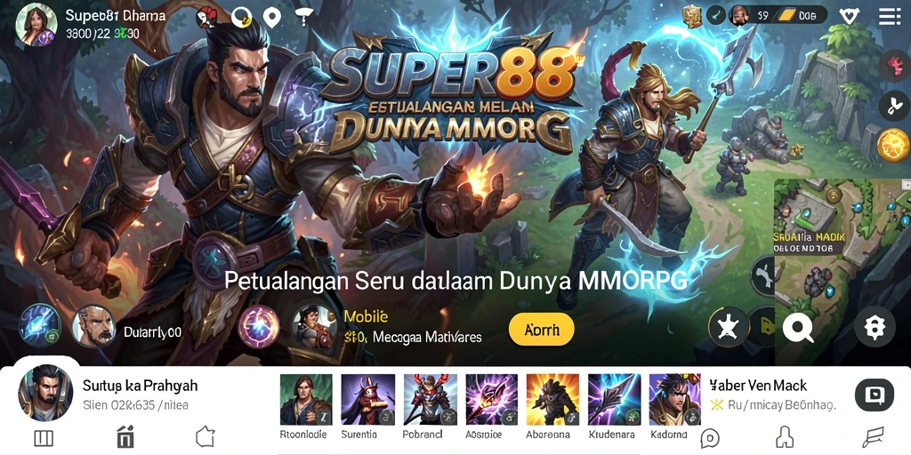 Gameplay seru dalam <strong>SUPER88</strong> dengan pertarungan epik dan grafis menawan.